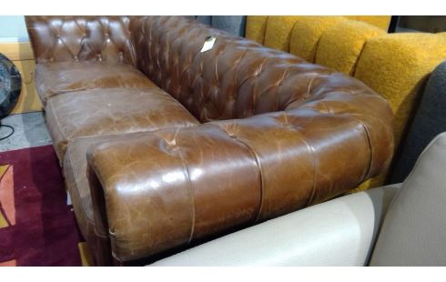CANAPE CONVERTIBLE STYLE CHESTERFIELD