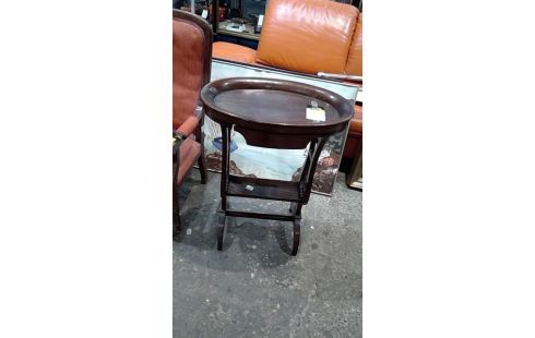 MUEBLE BAJO ANTIGUO CEREZO SILVESTRE