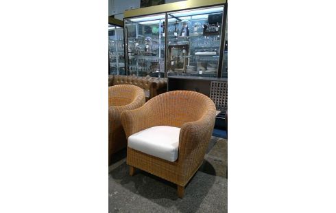 FAUTEUIL CLUB EN ROTIN