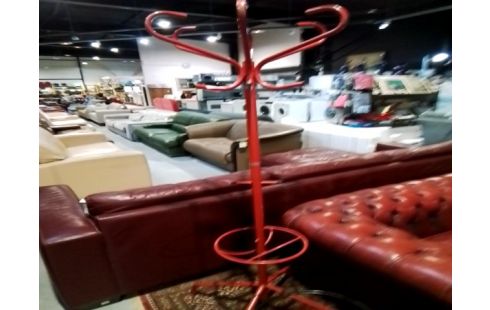 PORTE MANTEAU METAL ROUGE