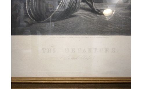 GRAVURE DEPART AUSTRALIE