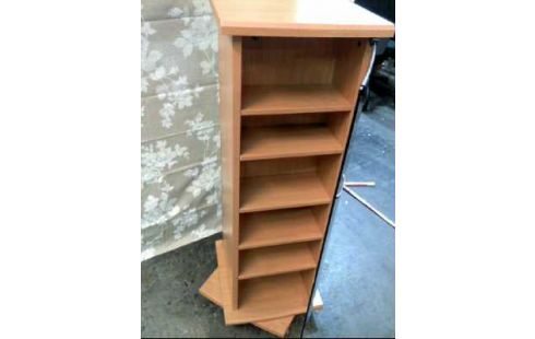 REGAL CD/DVD HOLZ FURNIERT A.R. 1-GLAST.