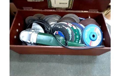 DISQUEUSE BOSCH PWS230 AVEC DISQUES