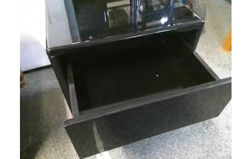 CHEVET 1T NOIR MODERNE