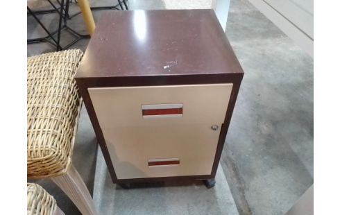 CAISSON DE BUREAU 2 TIROIRS SANS CLÉ