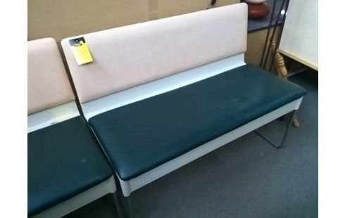 BANC COFFRE D'ANGLE VINTAGE AVEC