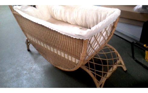 BERCEAU ROTIN VINTAGE