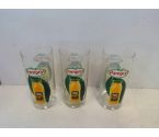 LOT DE 3 VERRES LONGS