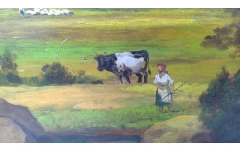 SCHILDERIJ MEISJE MET