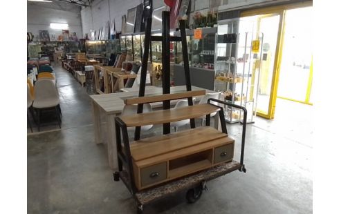 MEUBLE TV CROZATIER 2 TIROIRS