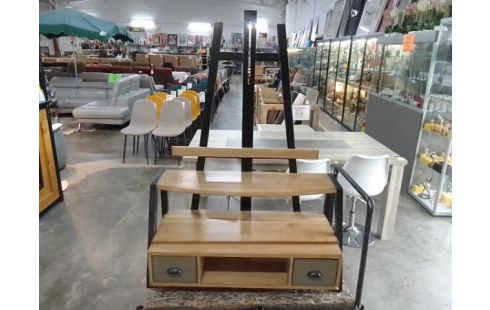 MEUBLE TV CROZATIER 2 TIROIRS