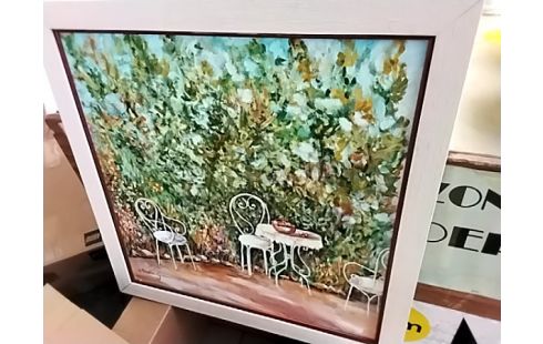 TABLEAU TOILE ENCADREE