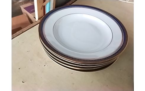 ASSIETTE PORCELAINE LOT