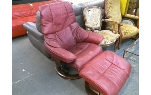 FAUTEUIL STRESSLESS AVEC REPOSE PIED