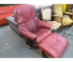 FAUTEUIL STRESSLESS AVEC REPOSE PIED