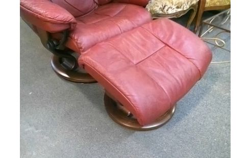 FAUTEUIL STRESSLESS AVEC REPOSE PIED