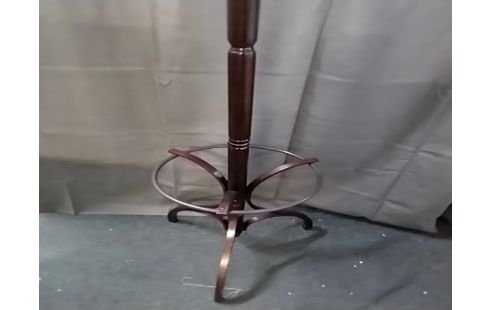 PORTE MANTEAU BOIS TEINTE ACAJOU