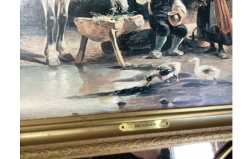 TABLEAU ENFANTS + CHEVAL