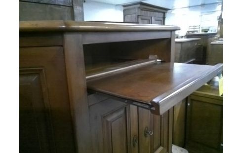 MEUBLE TV PLATEAU COULISSANT + 2P