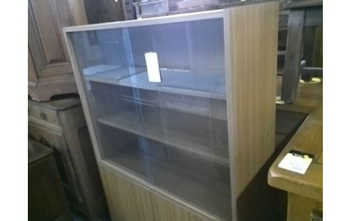 VITRINE BIBLIOTHEQUE 2P