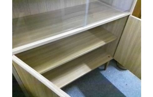 VITRINE BIBLIOTHEQUE 2P