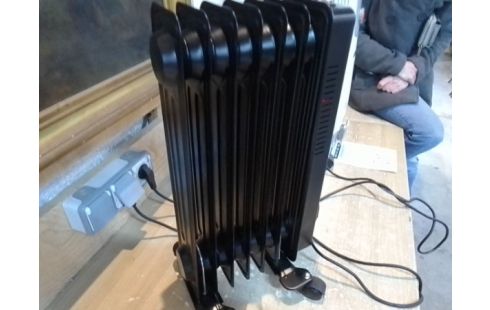RADIATEUR ELECTRIQUE NOIR SILVERCREST