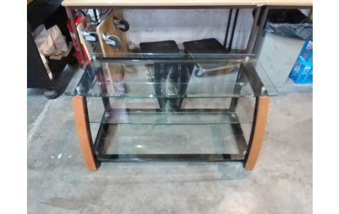 MEUBLE TV VERRE