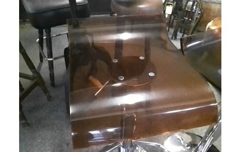 TABOURET DE BAR MARRON