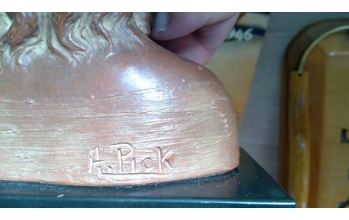 BUSTE TERRA COTTA A PICK