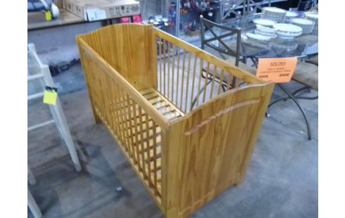 LIT BEBE BOIS + SOMMIER