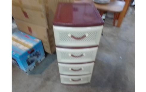 CAISSON PLASTIQUE 4 TIROIRS