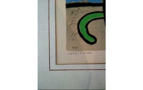 BILD <JOAN MIRO> 1642 PERSONNAGE ET OISEAU