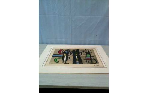 BILD <JOAN MIRO> 1642 PERSONNAGE ET OISEAU