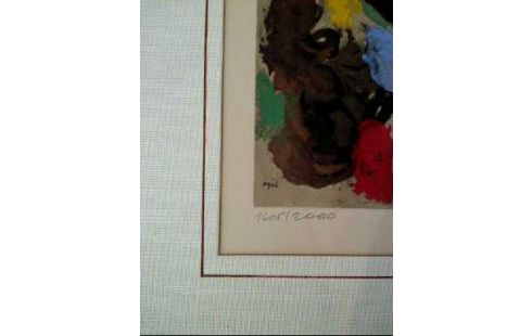 BILD <JOAN MIRO> 1605 PERSONNAGE ET OISEAU