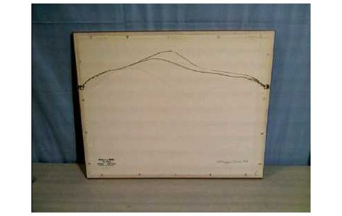 FARBLITHOGRAFIE I.R. <SCHEUREN> FRANKFURT