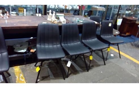 SERIE DE 6 CHAISES MODERNE