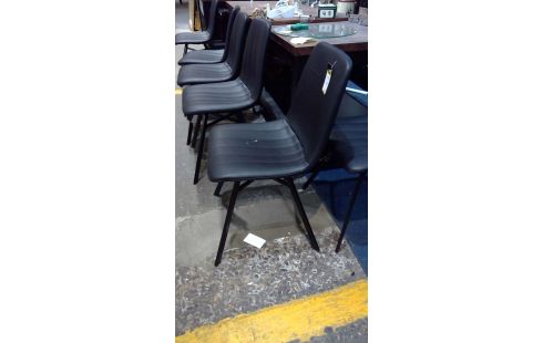 SERIE DE 6 CHAISES MODERNE