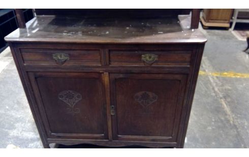 MEUBLE VITRINE  DOUBLE CORPS