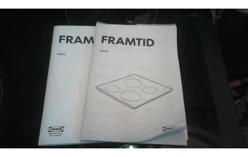 PLAQUE VITROCERAMIQUE  EN  L' ETAT