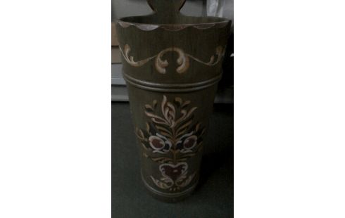 PORTE PARAPLUIE VERTE, , BOIS FLEUR