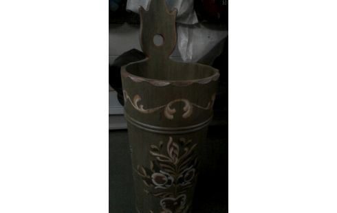 PORTE PARAPLUIE VERTE, , BOIS FLEUR