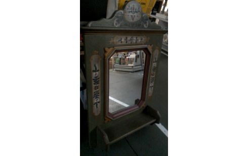 MIROIR VERTE, , BOIS FLEUR