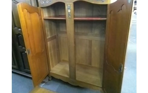 ARMOIRE 2 P STYLE LXV DES RAYURES PLAQUE BAS FENDUE