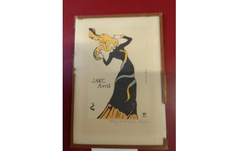 LITHOGRAPHIE TOULOUSE LAUTREC