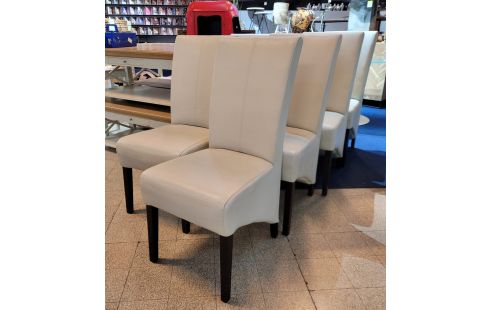 CHAISE BEIGE LE LOT DE 6