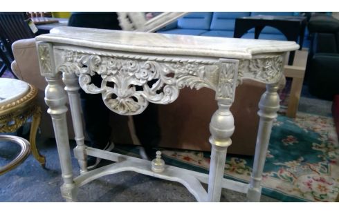 CONSOLE MIROIR MARBRE