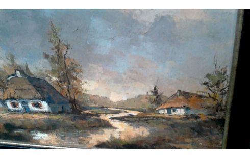 GEMÃLDE, , BAUERNHOF GEWIDMET