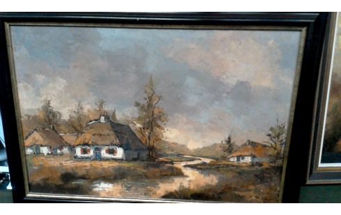 GEMÃLDE, , BAUERNHOF GEWIDMET