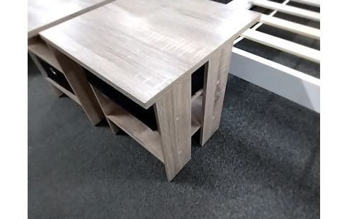 CHEVET Beige 1tiroir tissu