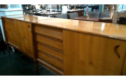 NIEDRIGES BUFFET IM VINTAGE-STIL 4 SCHUBLADEN